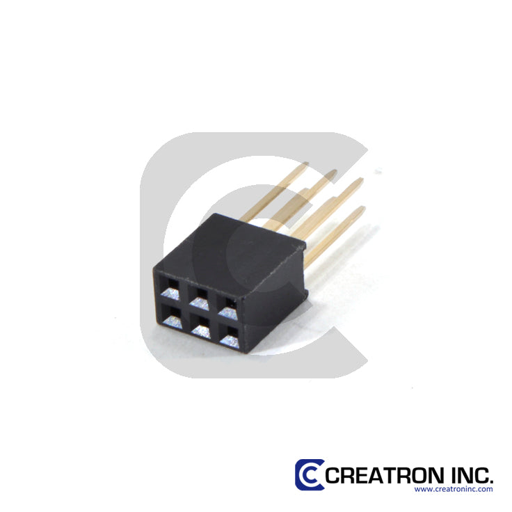 6 Pin (3x2) ISP Stackable Header 6 Pin (3x2) ISP Stackable Header